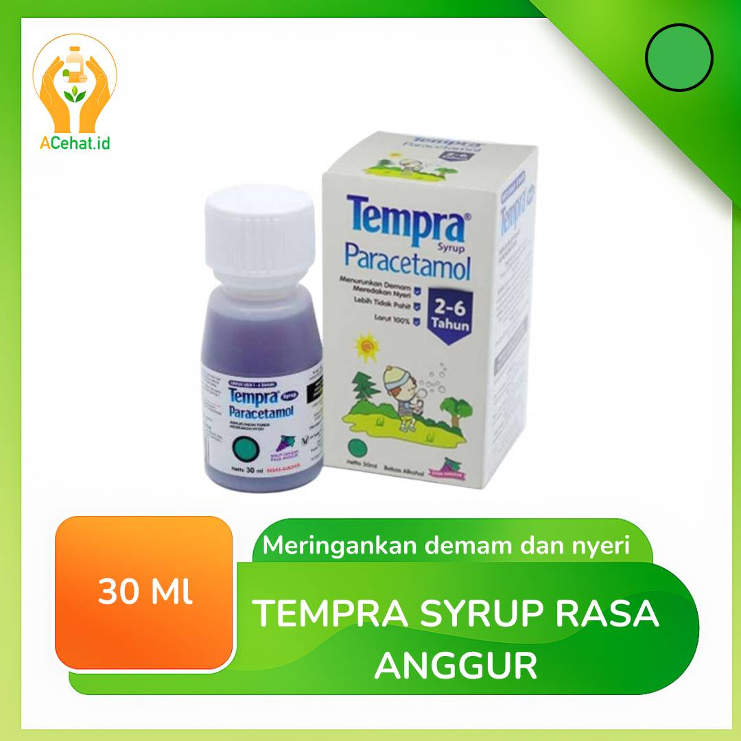 TEMPRA SYRUP RASA ANGGUR 30 ML