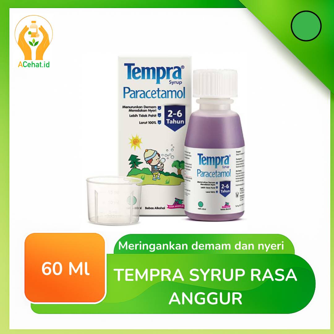 TEMPRA SYRUP RASA ANGGUR 60 ML