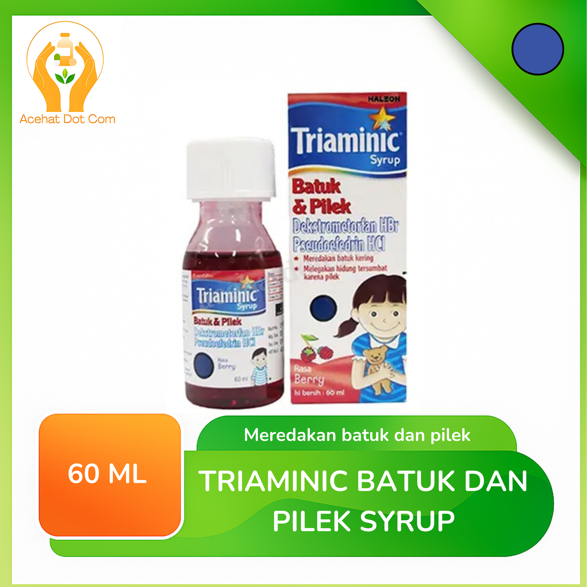 TRIAMINIC BATUK PILEK 60 ML 