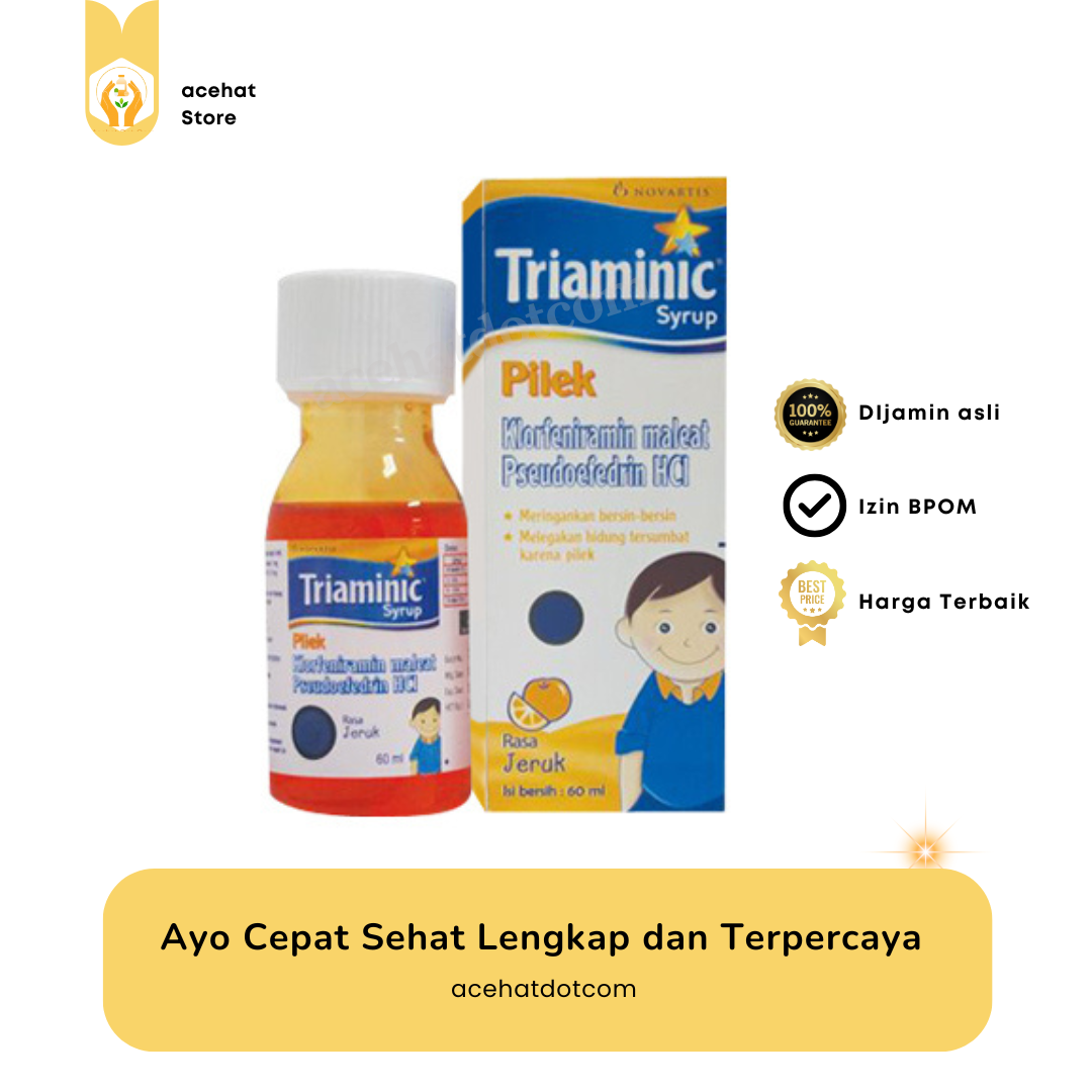 TRIAMINIC PILEK SIRUP 60 ML