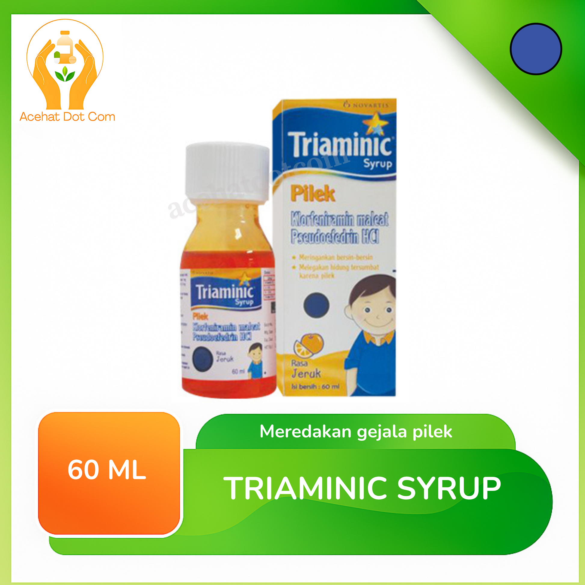 TRIAMINIC PILEK SIRUP 60 ML 