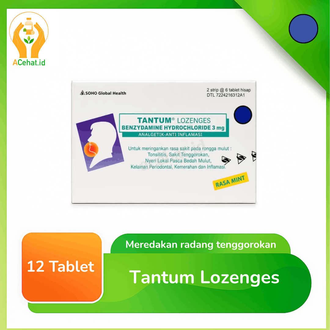 Tantum Lozenges 12 Tablet