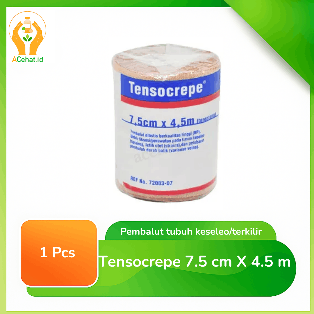Tensocrepe 7.5 cm X 4.5 m