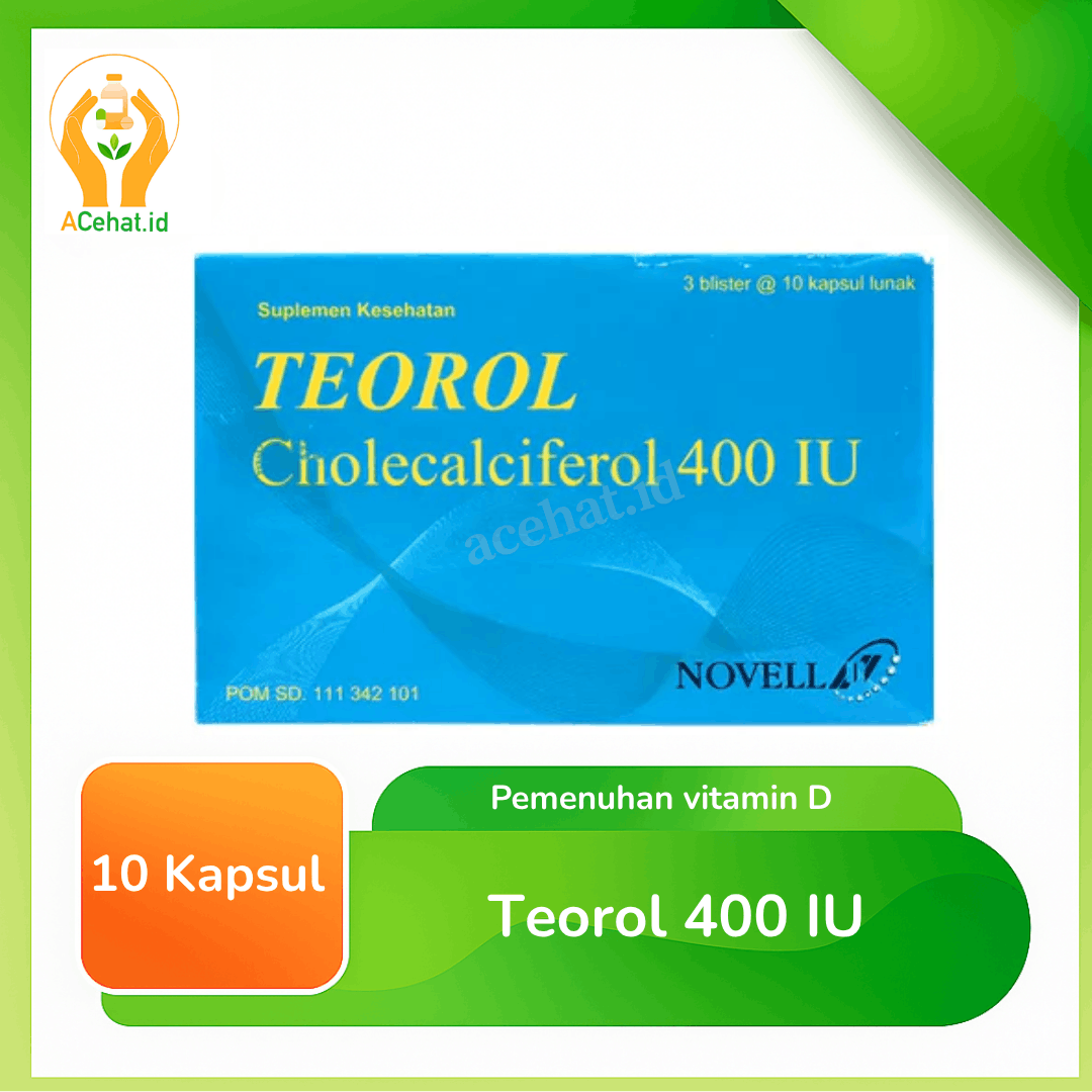 Teorol 400 IU 10 Kapsul