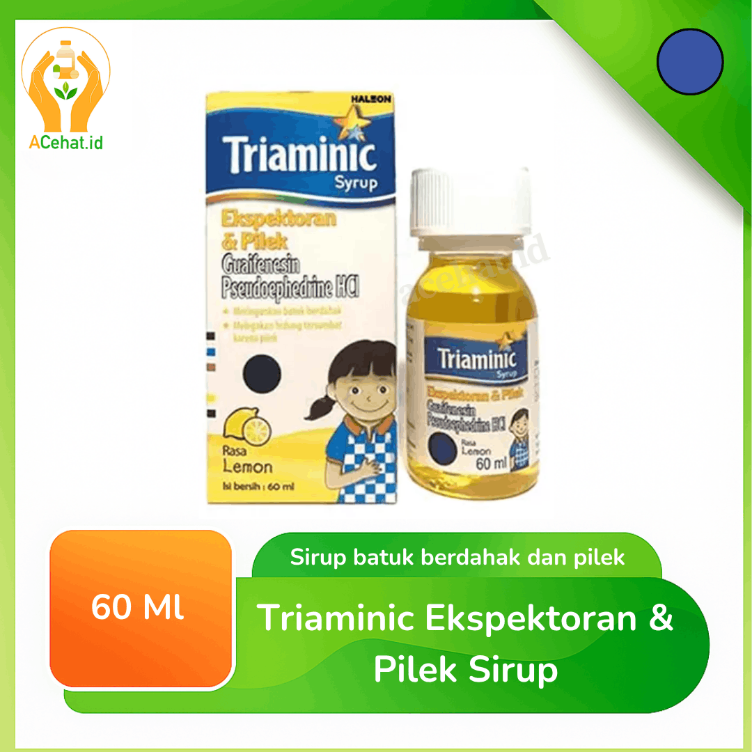 Triaminic Ekspektoran & Pilek Sirup 60 ml