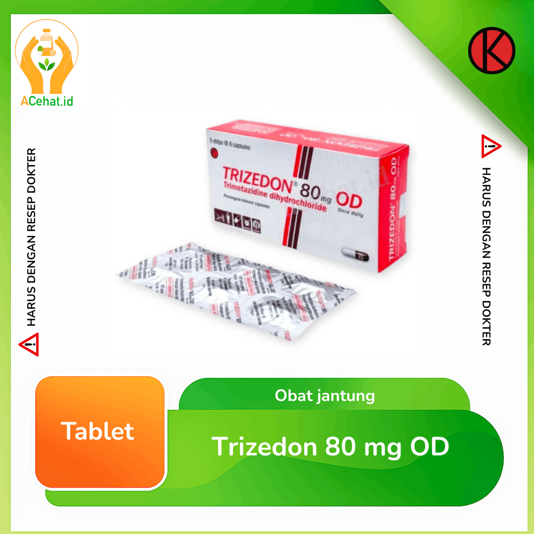 Trizedon 80 mg OD Kapsul