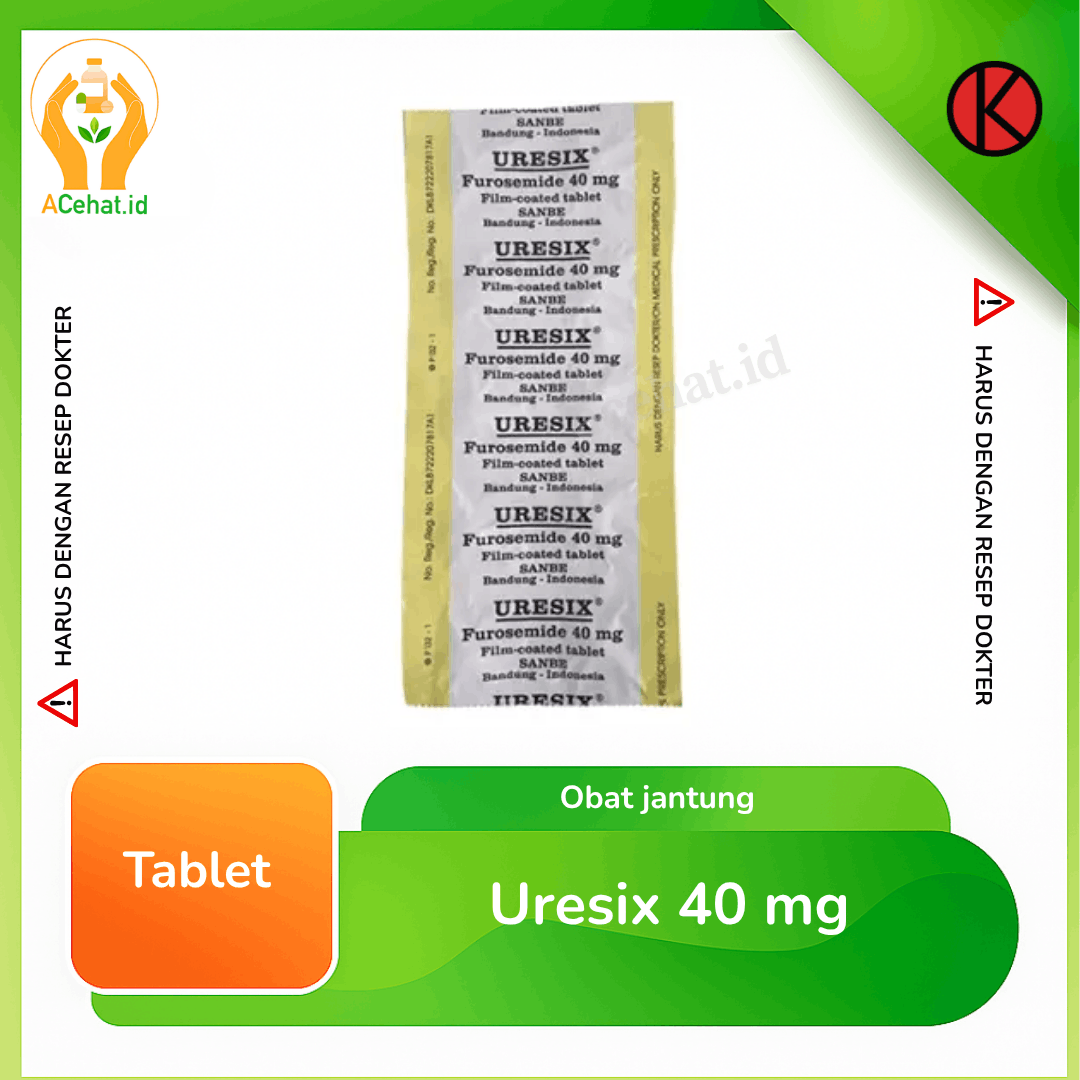 Uresix 40 mg Tablet