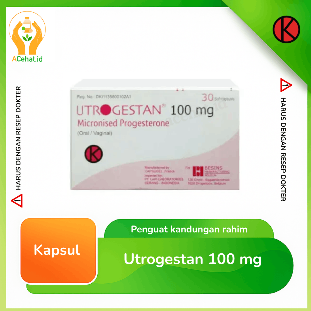 Utrogestan 100 mg 15 Kapsul
