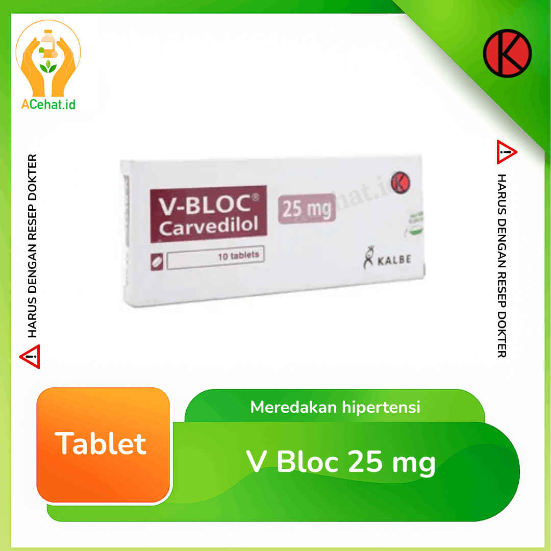 V Bloc 25 mg Tablet