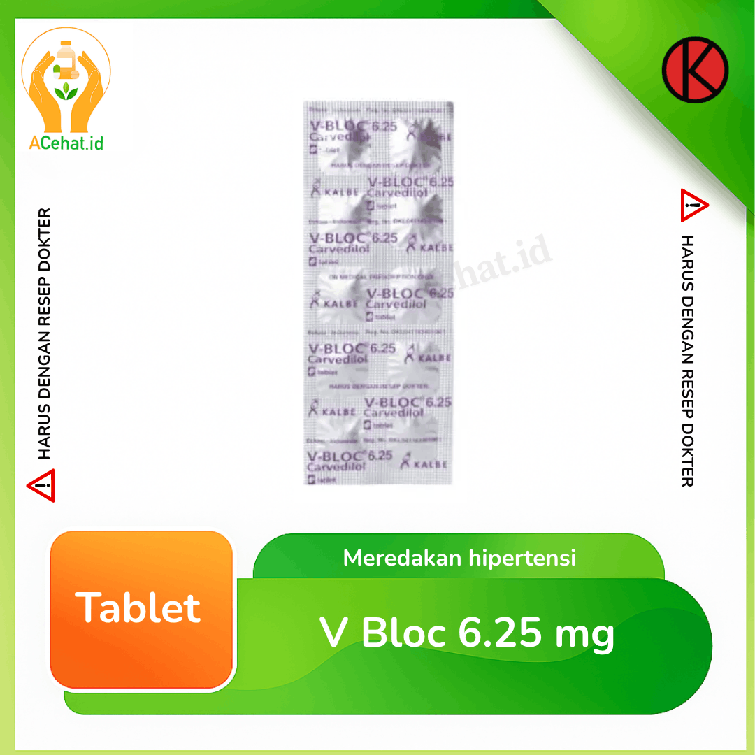 V Bloc 6.25 mg Tablet