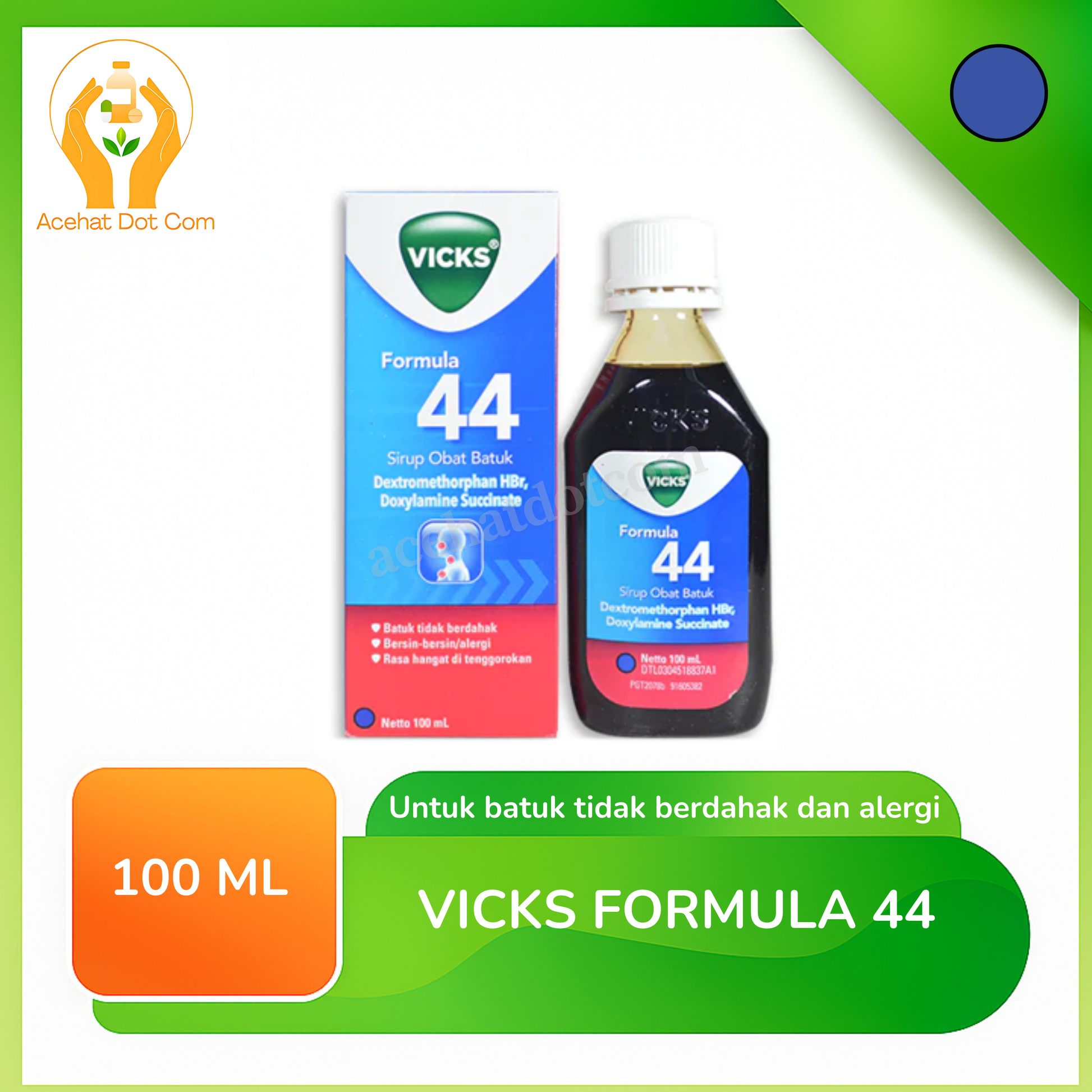 VICKS FORMULA 44 100 ml
