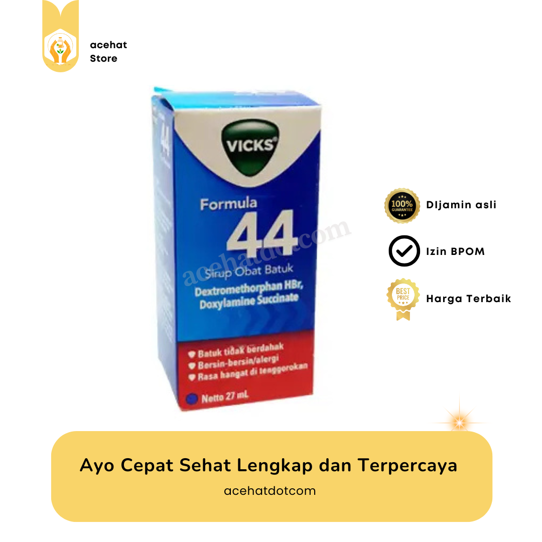 VICKS FORMULA 44 27 ml