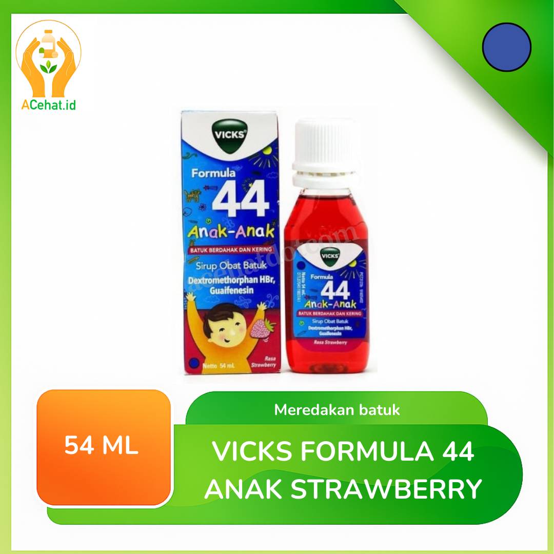 VICKS FORMULA 44 ANAK RASA STRAWBERRY 54 ML 