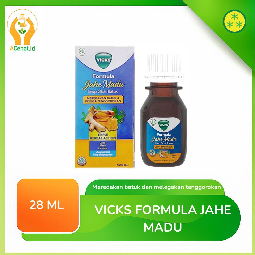 VICKS FORMULA JAHE MADU 28 ML