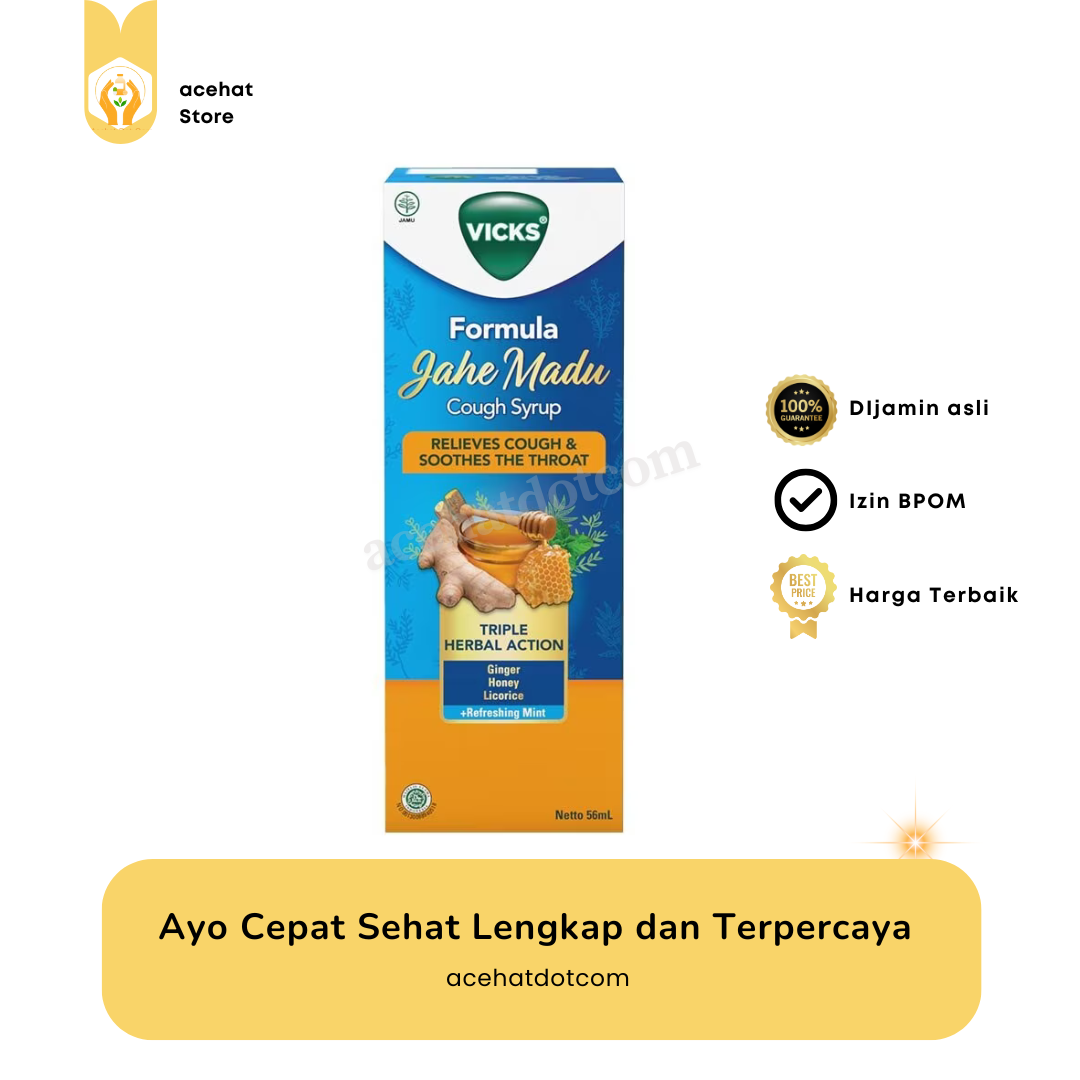 VICKS FORMULA JAHE MADU 56 ML