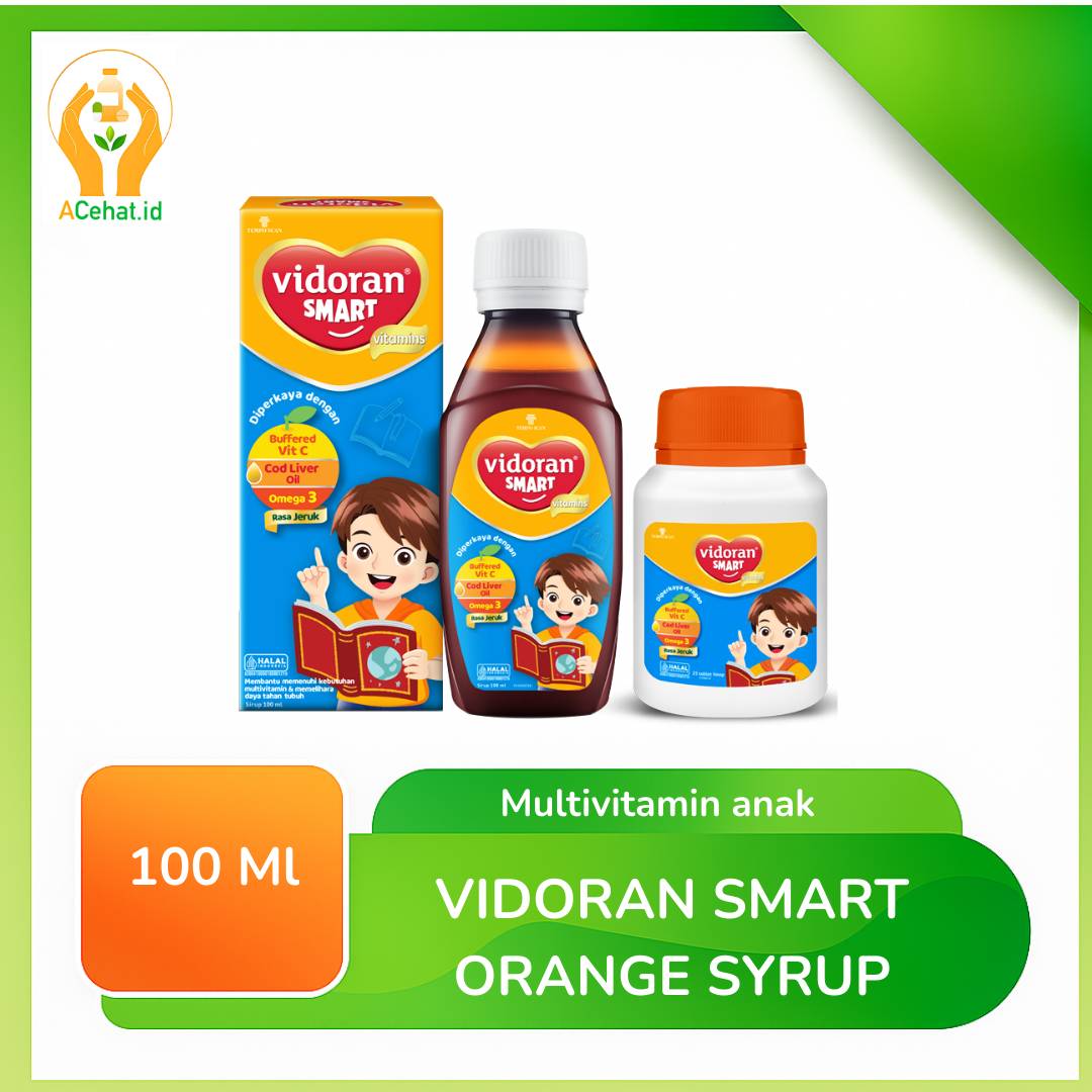 VIDORAN SMART ORANGE SYR 100 ML