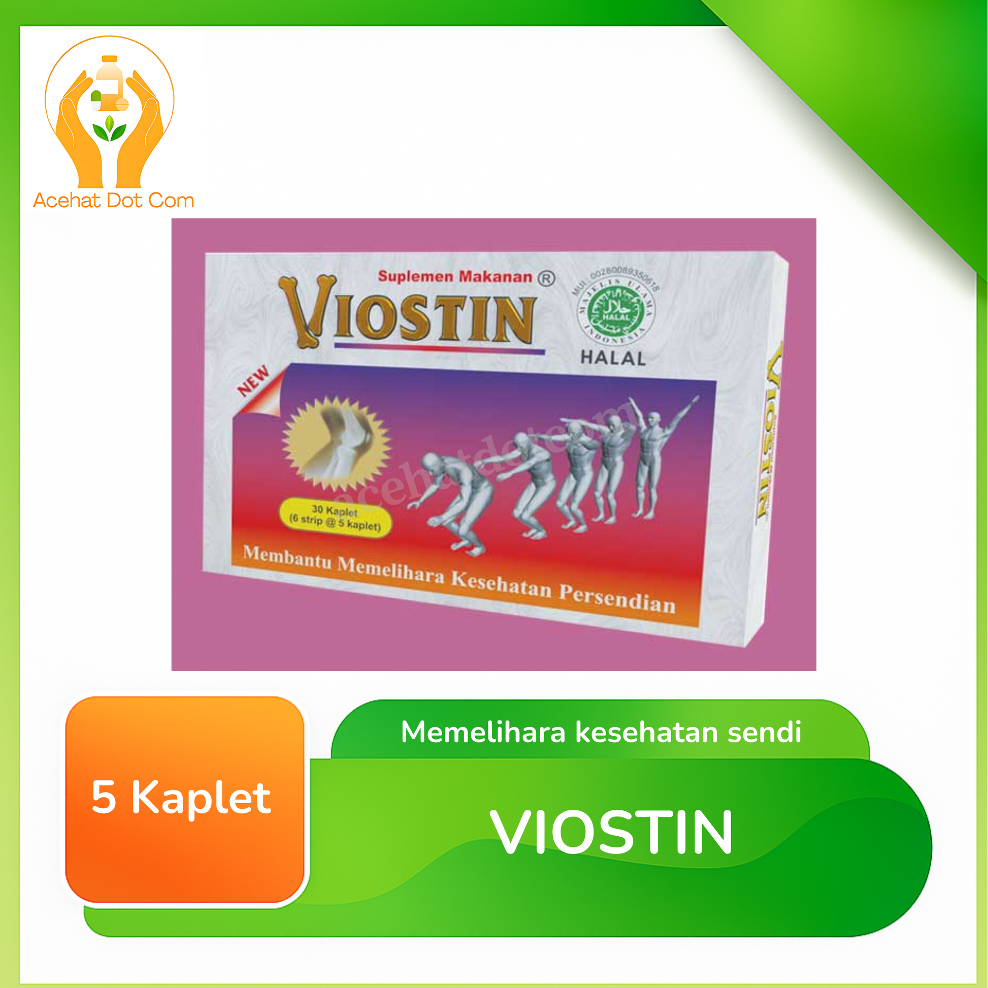 VIOSTIN 6 strip @5 kaplet