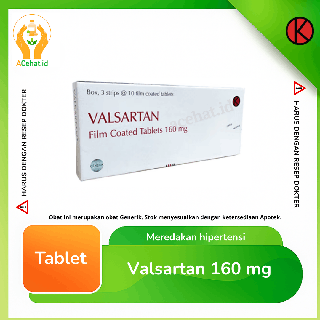 Valsartan 160 mg 10 Tablet