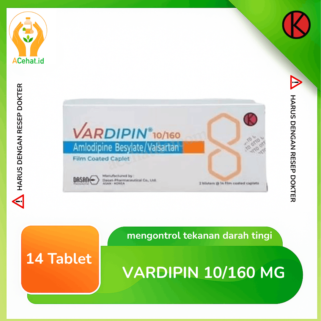 Vardipin 10/160 mg Kaplet