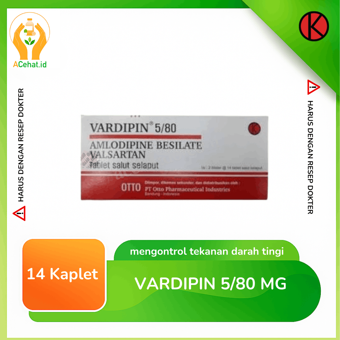 Vardipin 5/80 mg Tablet