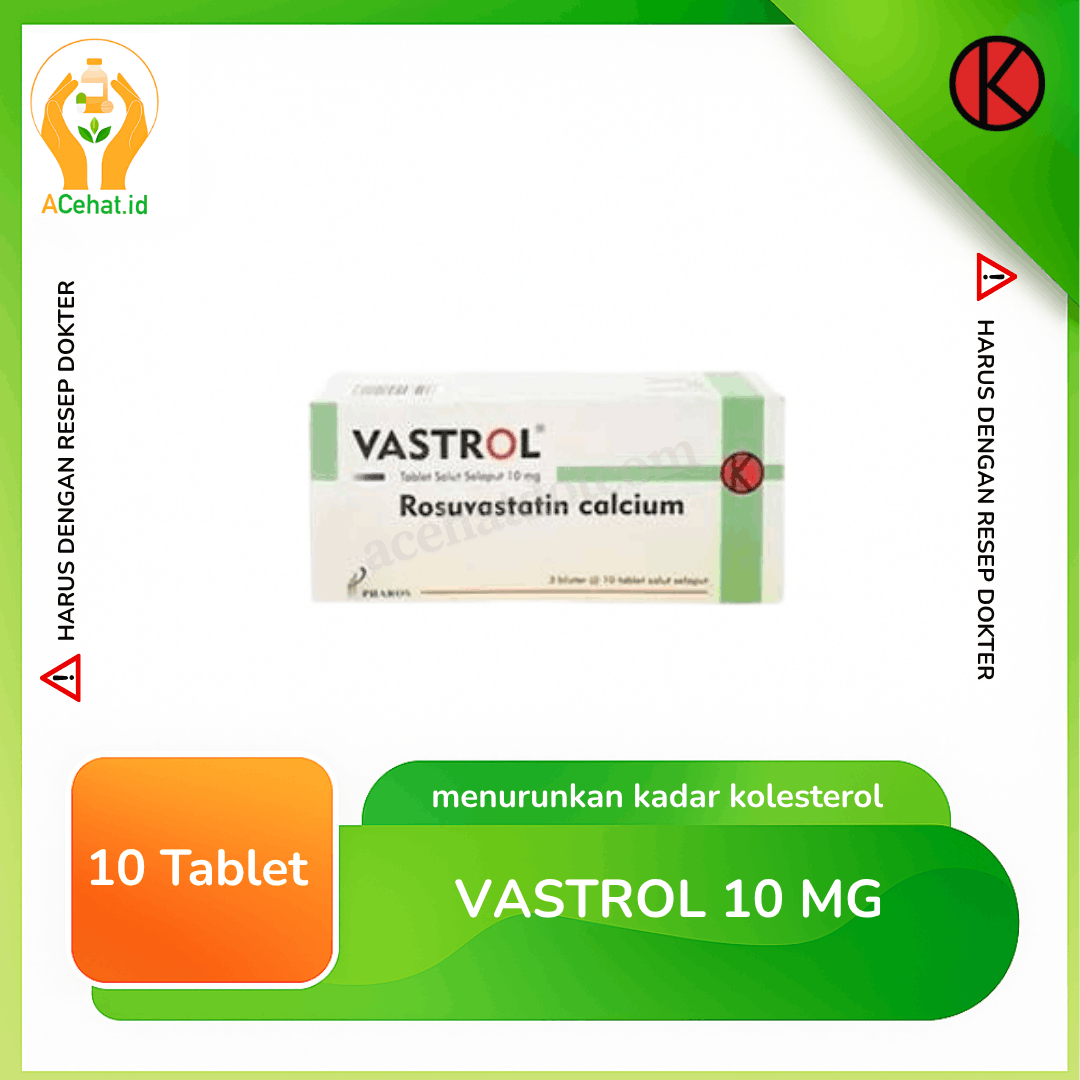 Vastrol 10 mg 10 Tablet