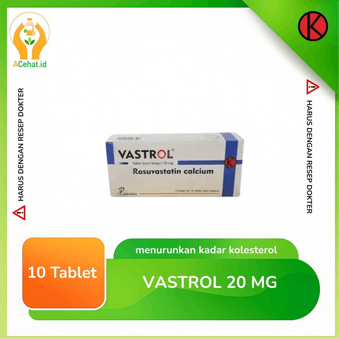 Vastrol 20 mg 10 Tablet