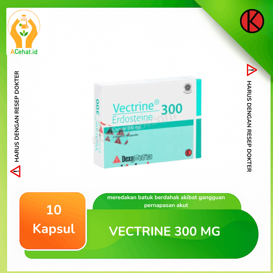 Vectrine 300 mg 10 Kapsul