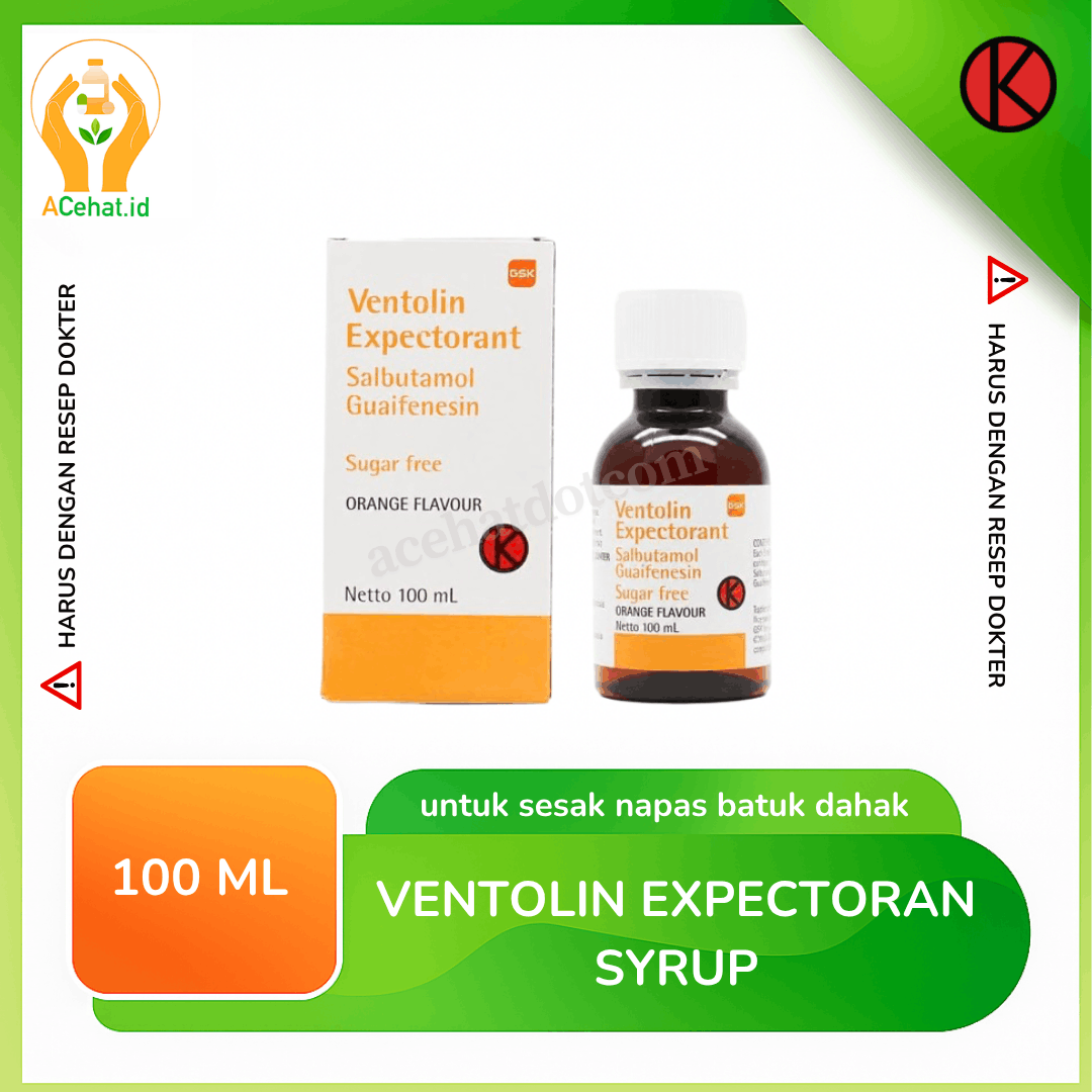 Ventolin Expectorant Sirup 100 ml