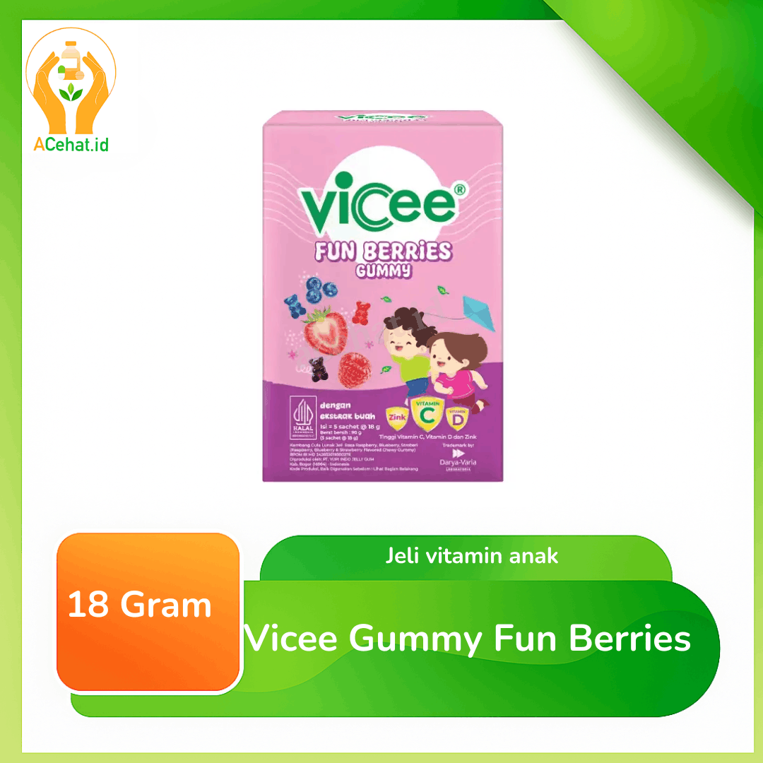 Vicee Gummy Fun Berries 18g