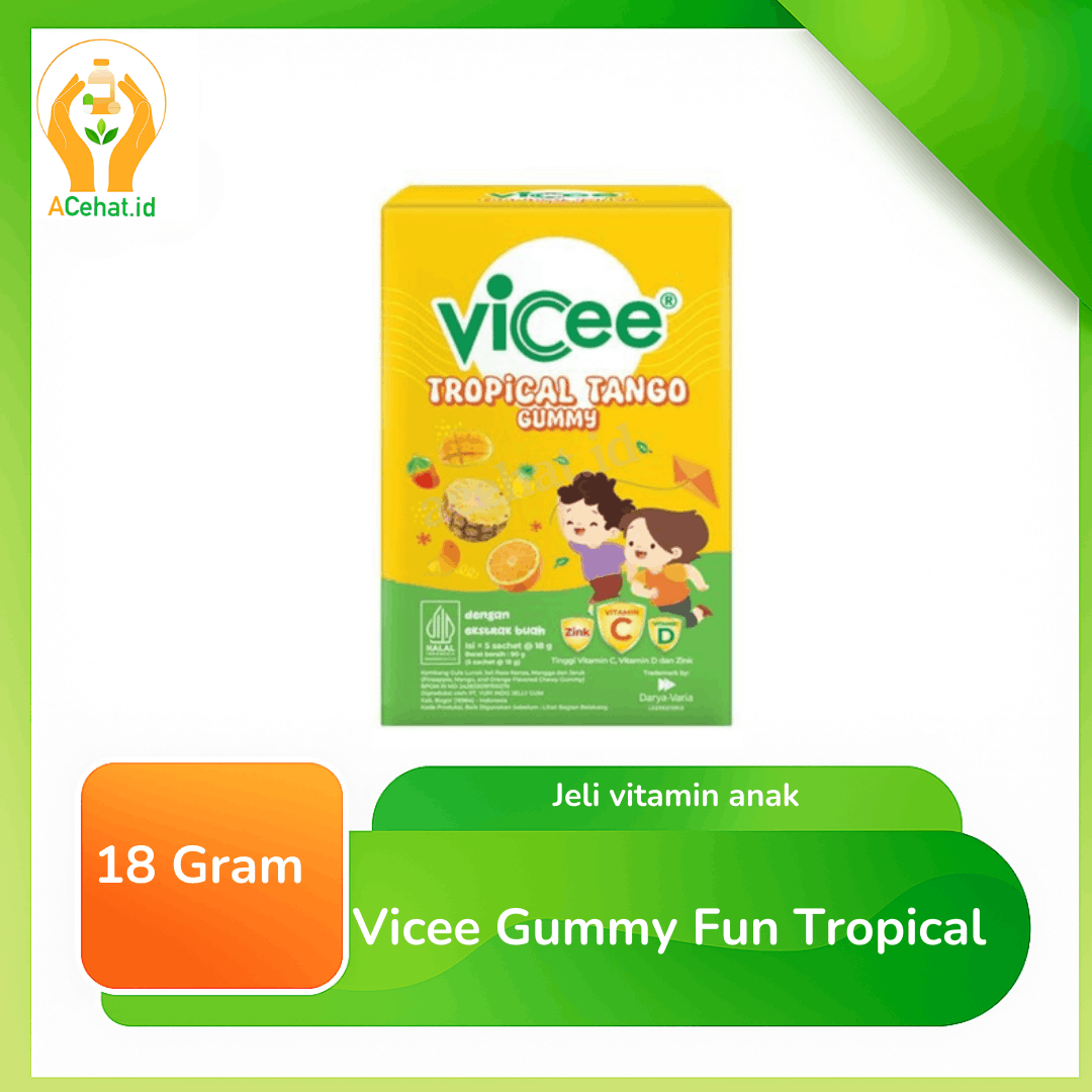 Vicee Gummy Fun Tropical 18g