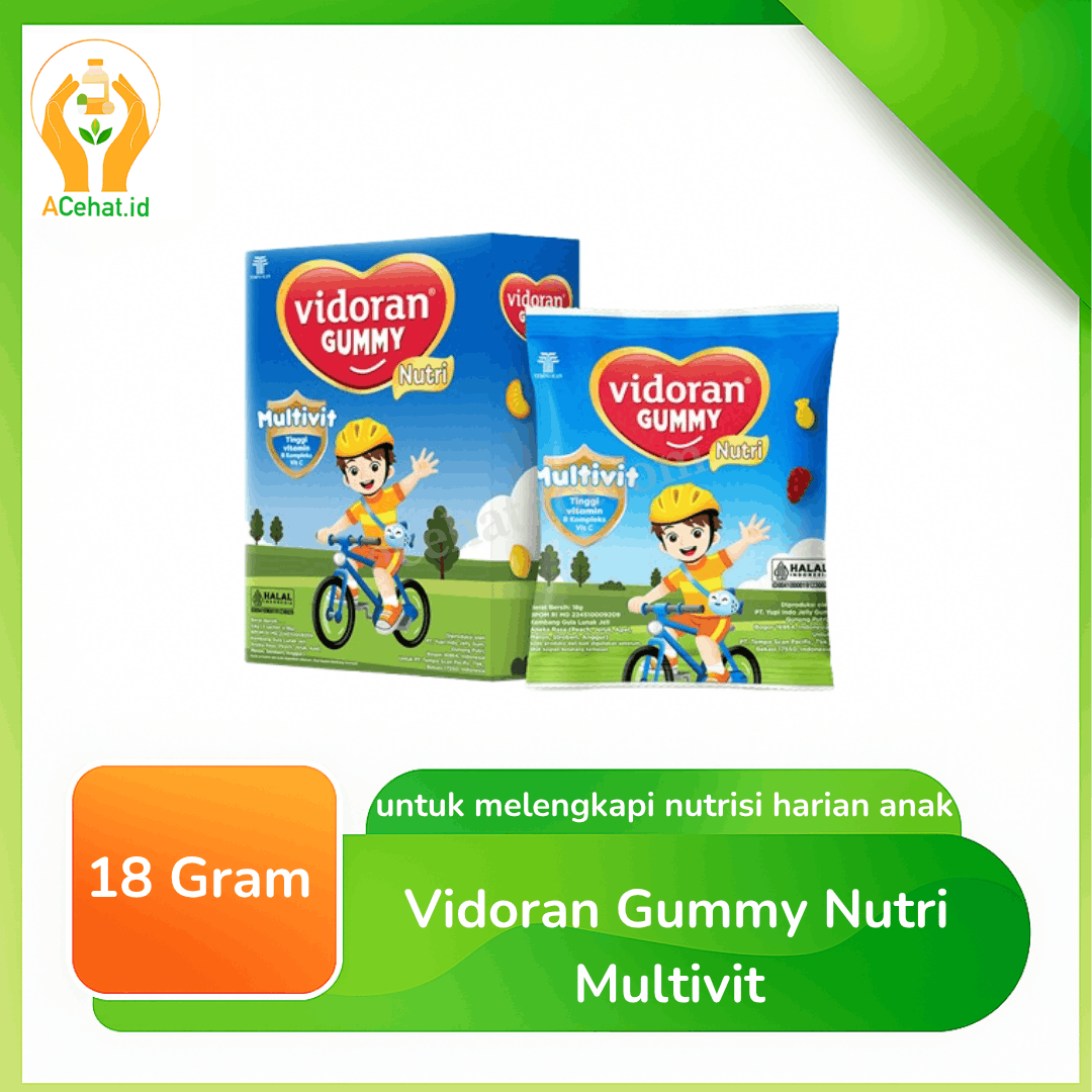 Vidoran Gummy Nutri Multivit 18 g