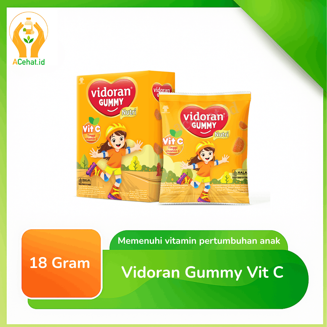 Vidoran Gummy Vit C 18 g