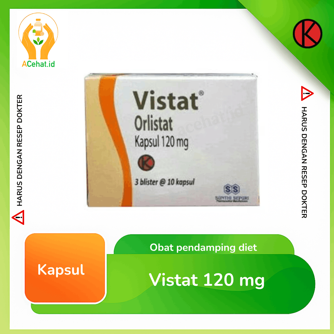 Vistat 120 mg 10 Kapsul