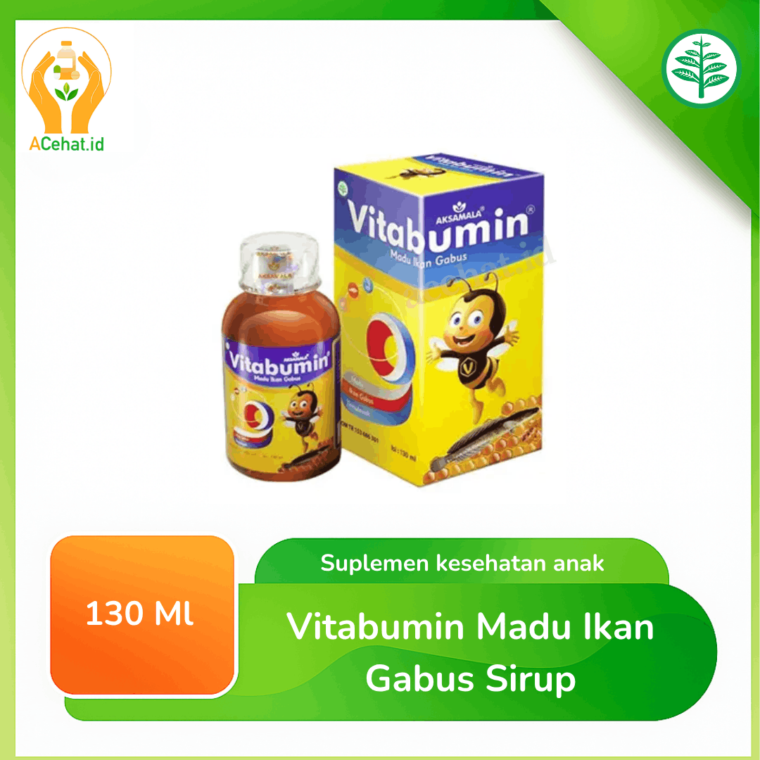 Vitabumin Madu Ikan Gabus Sirup 130 ml