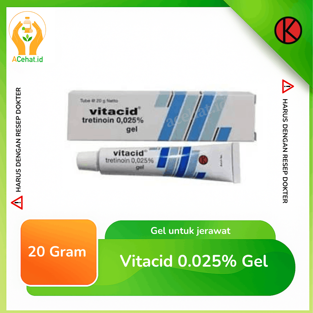 Vitacid 0.025% Gel 20 g