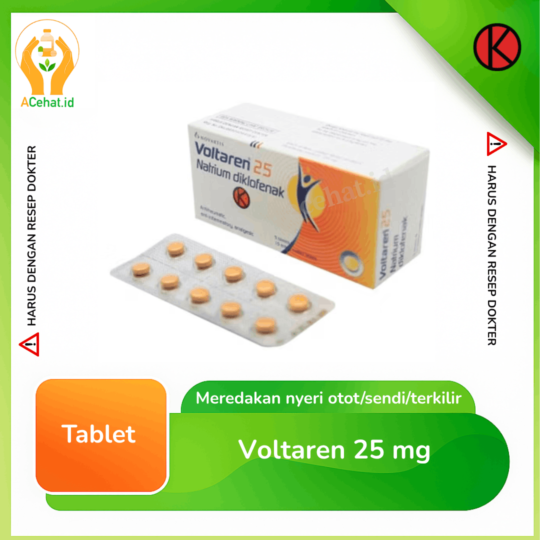 Voltaren 25 mg 10 Tablet
