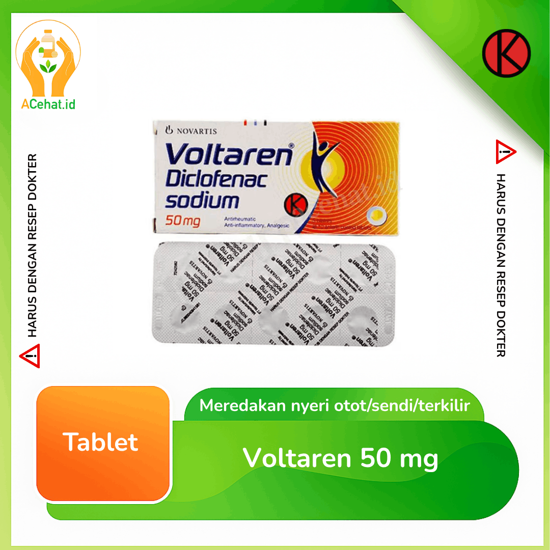 Voltaren 50 mg 10 Tablet