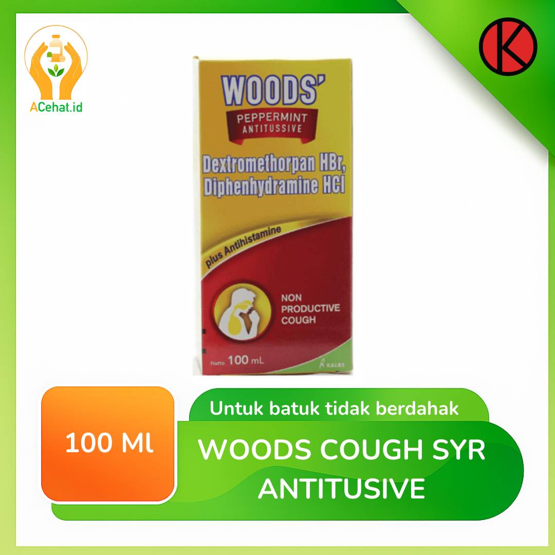 WOODS COUGH SYR ANTITUSIVE 100 ML