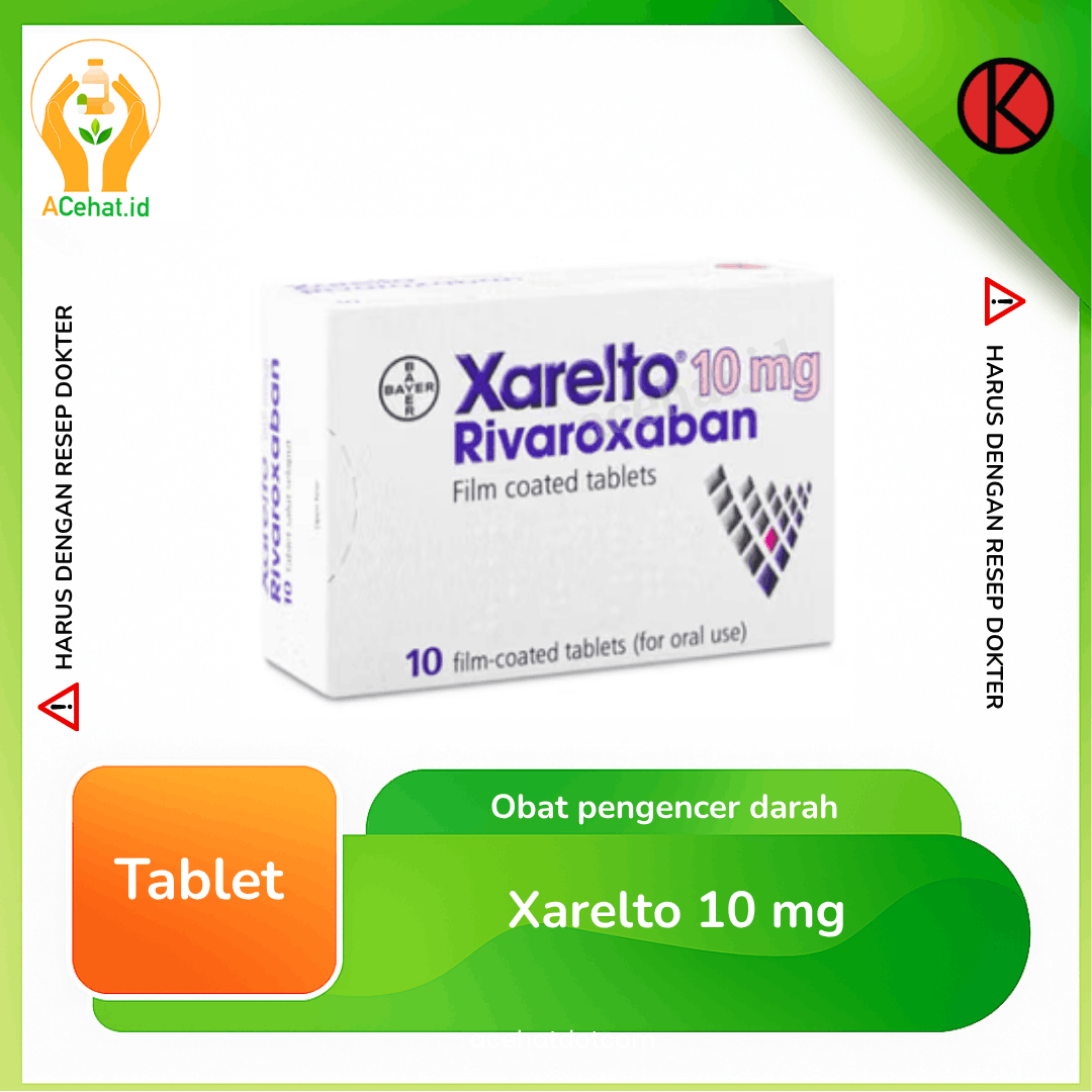 Xarelto 10 mg 10 Tablet