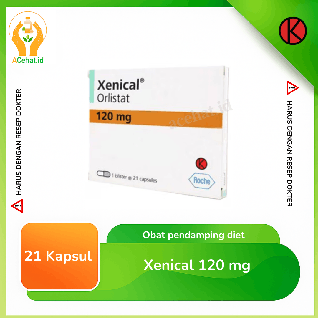 Xenical 120 mg 21 Kapsul