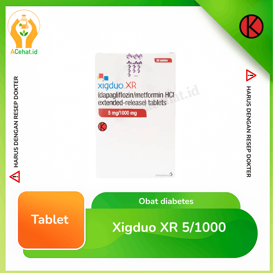 Xigduo XR 5/1000 mg tablet