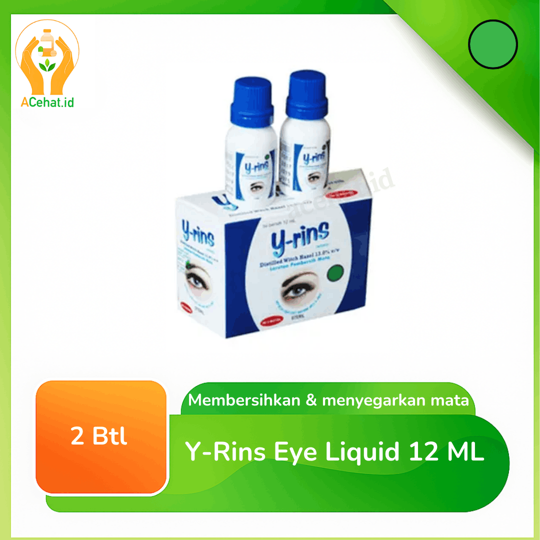 Y-Rins Eye Liquid 12 ml 2 Botol