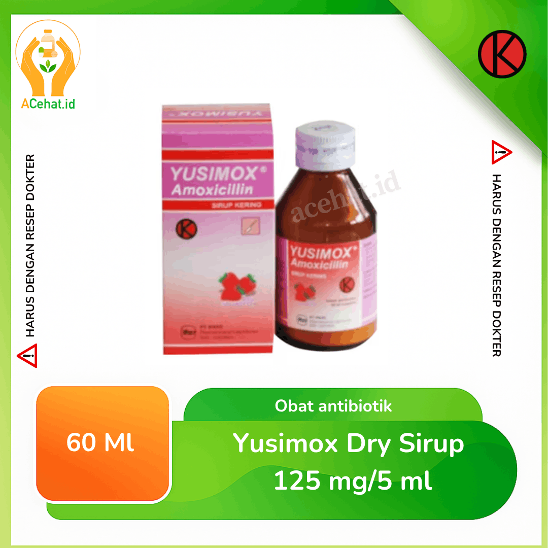 Yusimox Dry Sirup 125 mg/5 ml 60 ml