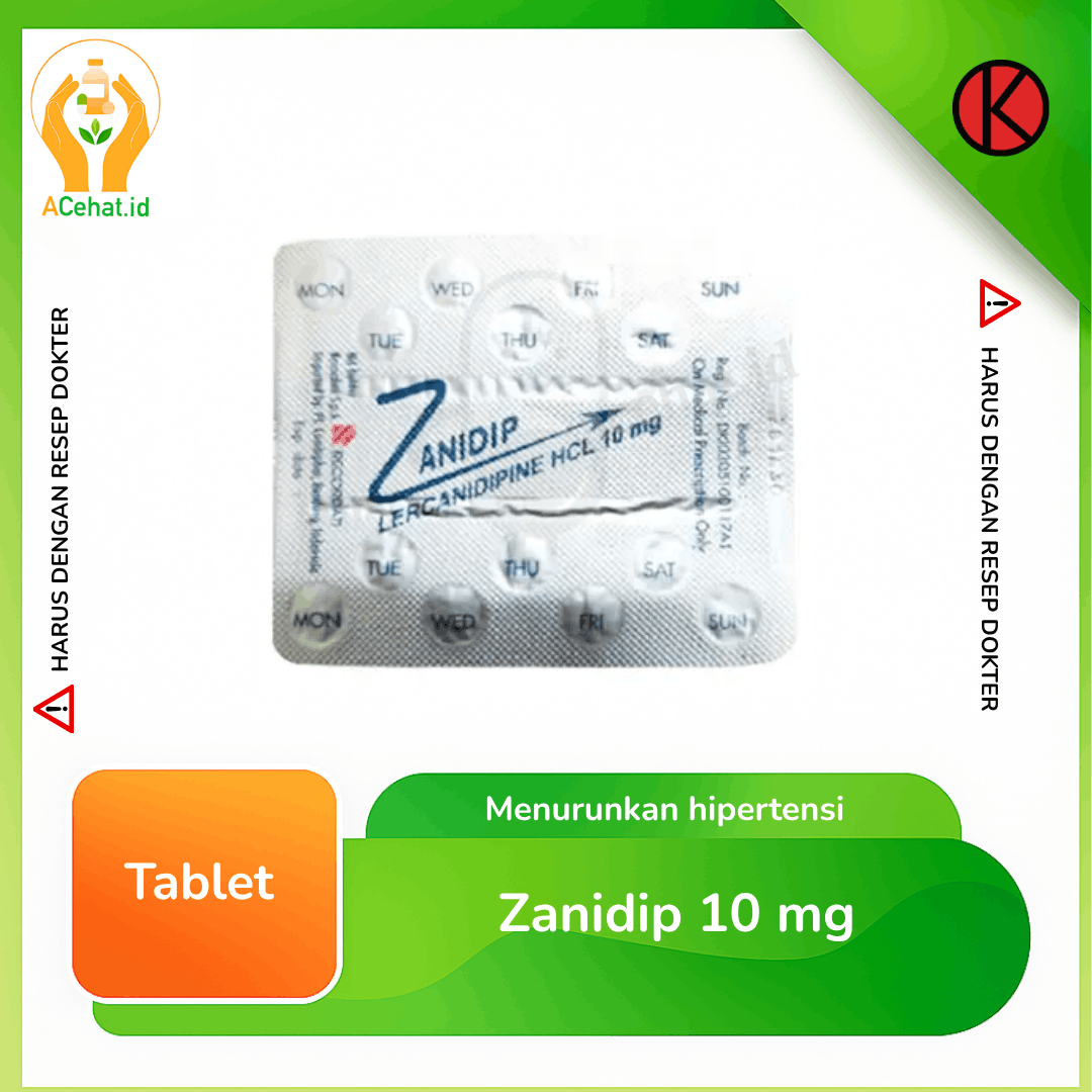 Zanidip 10 mg Tablet