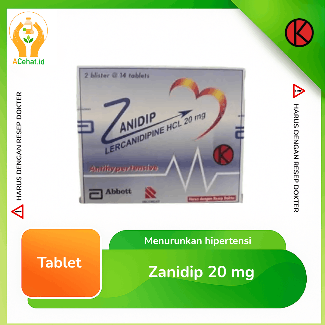 Zanidip 20 mg Tablet