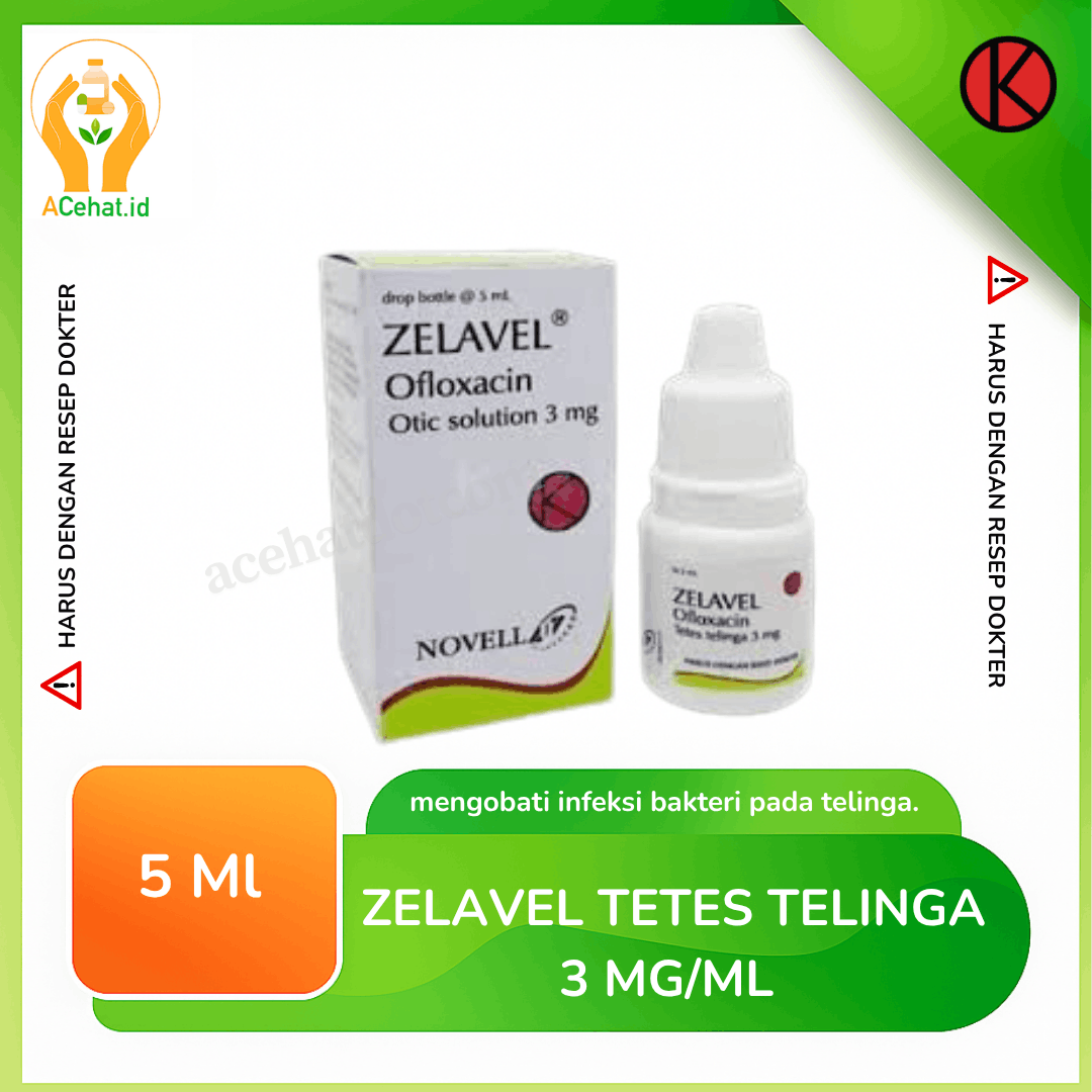 Zelavel Tetes Telinga 3 mg/ml 5 ml