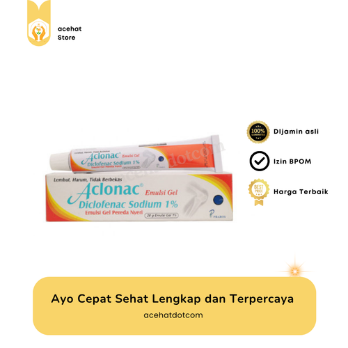 ACLONAC EMULSI GEL 20 GR