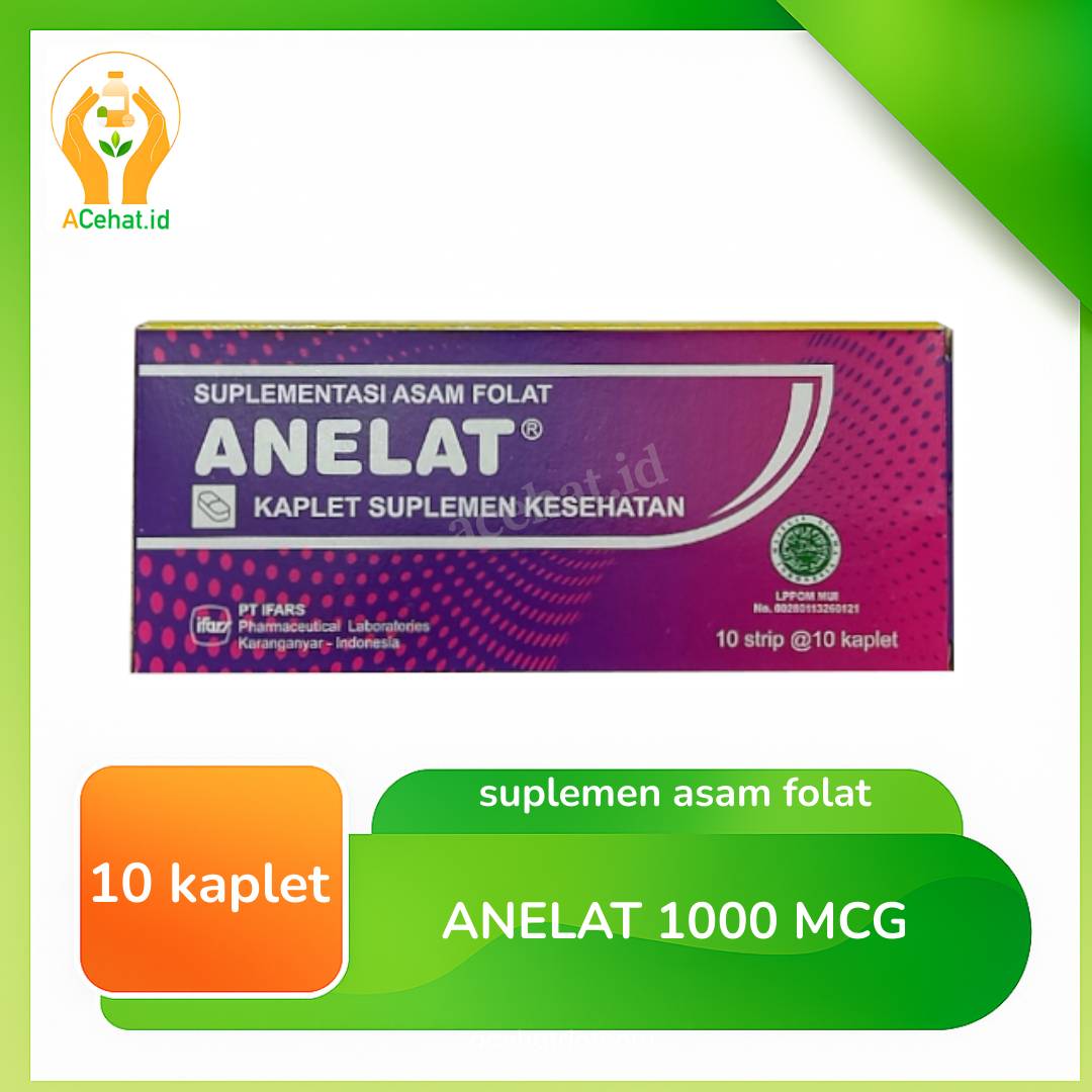 ANELAT 1000 mcg 10 strip @10 tab