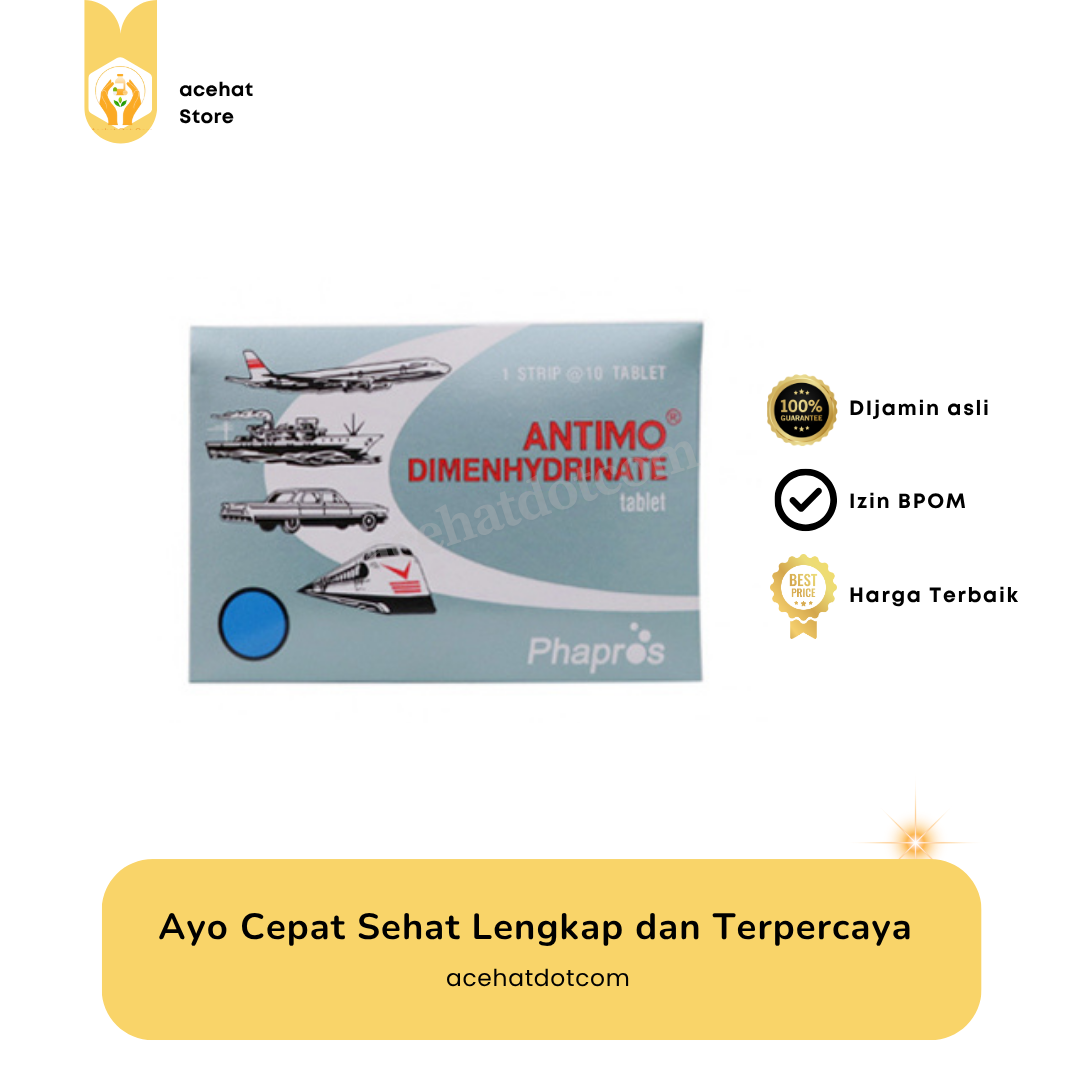 ANTIMO 50 MG 72 strip @10 tab
