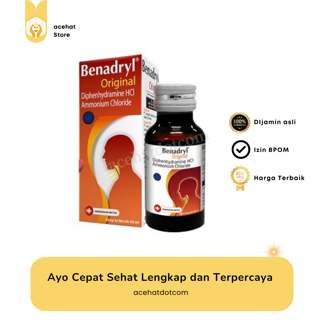 BENADRYL ORIGINAL 50 ML